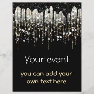 Flyer festa de celebração de evento