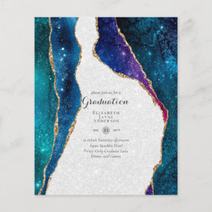 Flyer FESTA DE FORMATURA de Agate BUDGET Convida Glitter