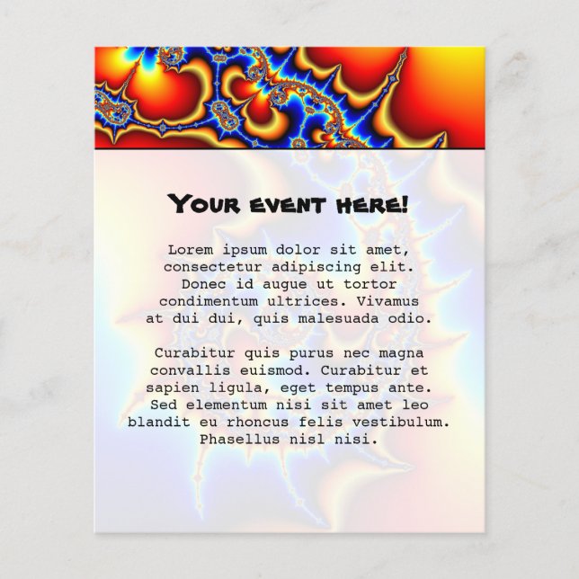 Flyer Fibonacispikeral (Frente)