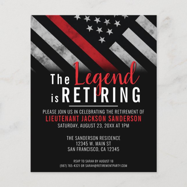 Flyer Fino Festa de Linha Vermelha do Bombeiro de Orçame (Frente)