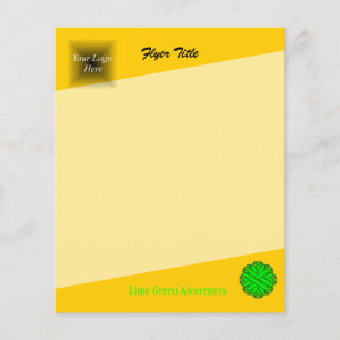 Flyer Fita de Flor Verde Lima por Kenneth Yoncich