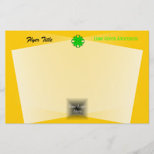 Flyer Fita de Trevo Verde Lima por Kenneth Yoncich