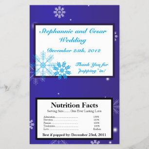 Flyer Flocos Brancos de Neve Brancas de Molho de Microon