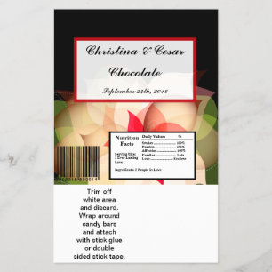 Flyer Flor Colorida de Lotus Colorida de Bar Hershey