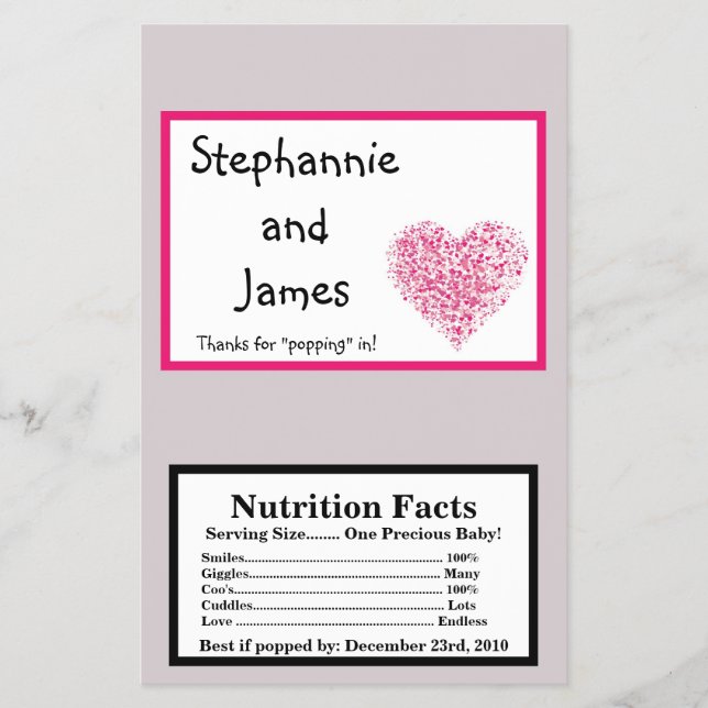 Flyer Flor de Petais Flores Rosa de Embalagem de Microon (Frente)