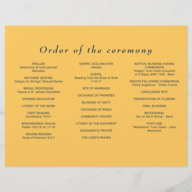 Flyer Flor de Raios Simples Elegante com Casamento Monog (Verso)