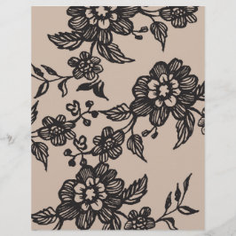 Flyer Flor | Rastreador de envelopes DIY Rustic