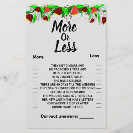 Flyer Flores Mais ou Menos Casais, Chá