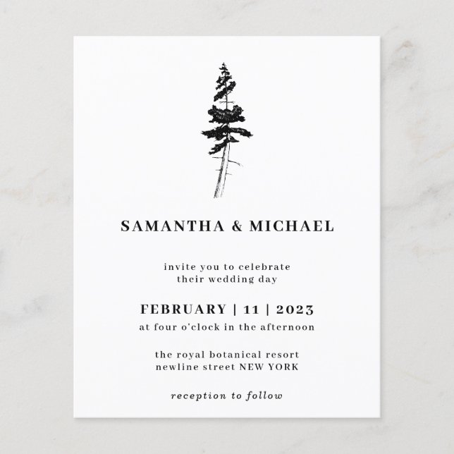 Flyer Floresta Pine Indie Orçamento Russo (Frente)