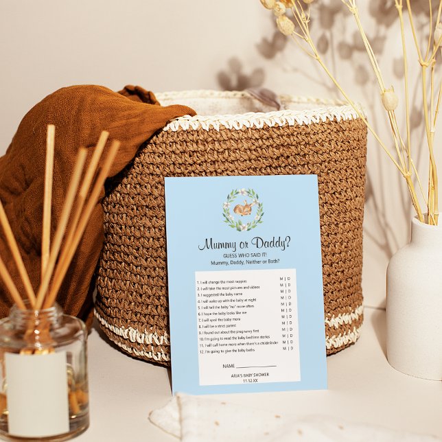 Flyer Folha de Deer Boy Vedante Floral ou Pai (Criador carregado)