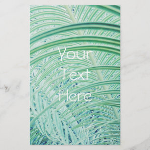Flyer Folha de Palme de Planta Verde Macia