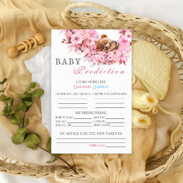 Flyer Folha de previsão do Urso de Teddy Encantado