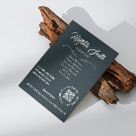 Flyer Fonte da Cinza da Cinza Branca Negra de Beauty Sal<br><div class="desc">Apresentando nosso folheto de serviço personalizável - uma ferramenta de promocional ideal para maquiagem profissional, cabelos e salões de beleza, maquiadores, esteticistas e salões de unhas. Personalize este folheto para mostrar sua lista exclusiva de serviços e incluir um código QR para um link perfeito para sua mídia social, projetado para...</div>
