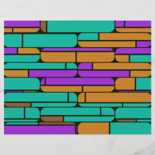 Flyer Formas em cores retrorreflectoras