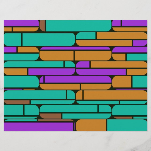 Flyer Formas em cores retrorreflectoras (Frente)