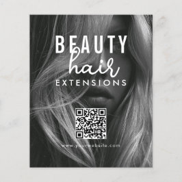 Flyer Formulário de Encomenda de Peruca de Extensão de C