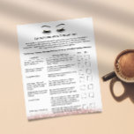 Flyer Formulário de Liberação de Isenção de Responsabili<br><div class="desc">Folhetos de Glitter Dourado de Rosa de Isenção de Responsabilidade de Extensão Eyelash.</div>