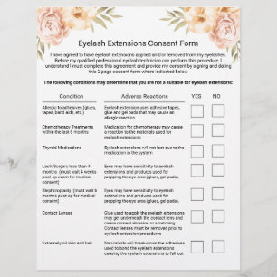 Flyer Formulário de Liberação de Responsabilidade de 