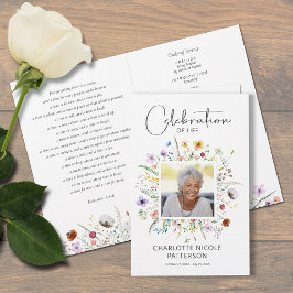 Flyer Foto de Celebração do Programa Funeral Life