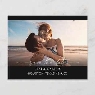 Flyer Foto de Orçamento e Caligrafia 3 Mod Salvar Data