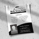 Flyer Foto do agente de assinatura formal de notário e e<br><div class="desc">Folhetos profissionais do agente de assinatura de notário e empréstimo móvel.</div>
