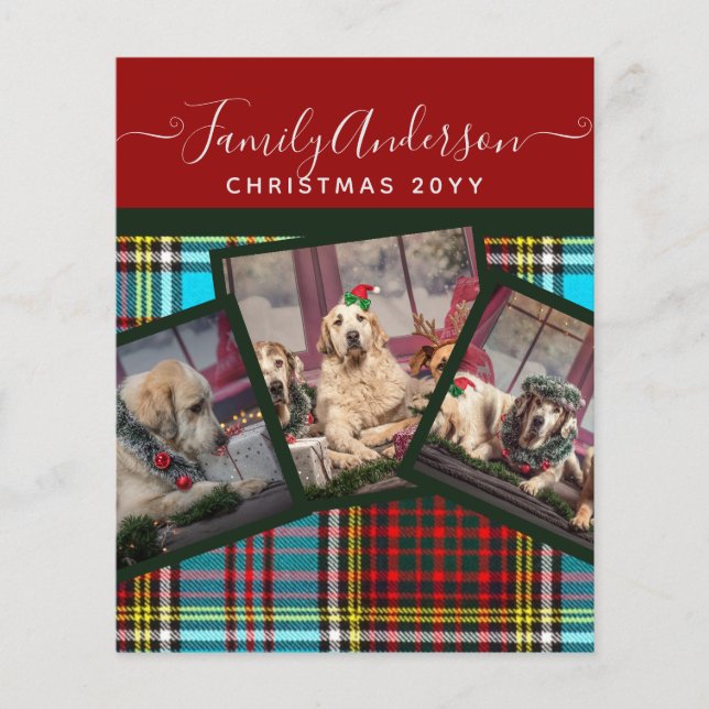 Flyer FOTO DO NATAL GIFT - Colagem Anderson Tartan (Frente)