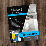 Flyer Foto do Serviço Maid de Limpeza de Casa Profission<br><div class="desc">Folhetos de Foto do Serviço de Limpeza de Casa Profissional.</div>