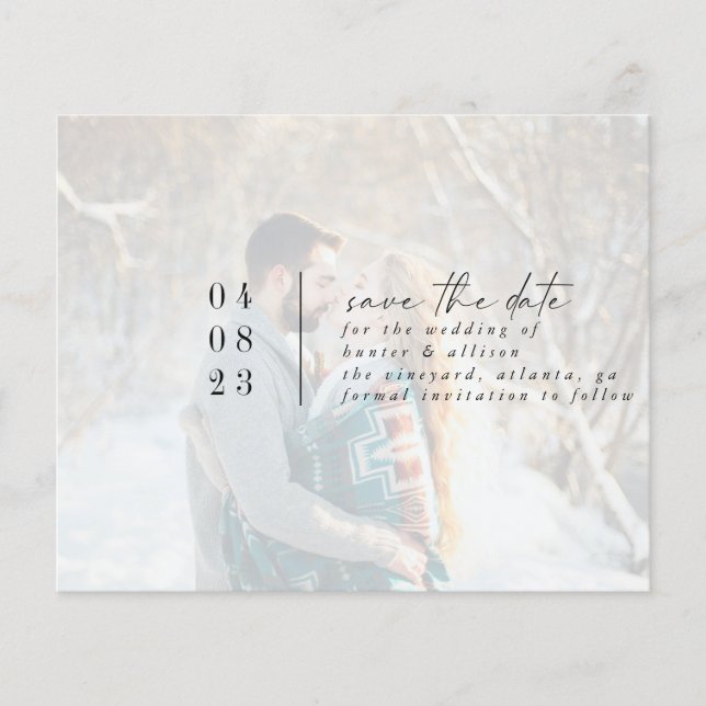 Flyer Foto Moderna Salva a Data (Frente)