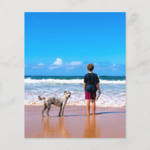 Flyer Foto Personalizada Faça Seu Próprio Design - Eu 