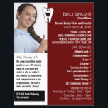 Flyer Foto Personalizada, Odontologia, Publicidade Denti<br><div class="desc">Foto personalizada,  Odontologia,  Folheto de Propaganda Dentista pela Loja de Cartão de visita.</div>