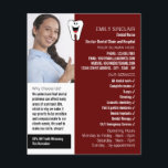 Flyer Foto Personalizada, Odontologia, Publicidade Denti<br><div class="desc">Foto personalizada,  Odontologia,  Folheto de Propaganda Dentista pela Loja de Cartão de visita.</div>