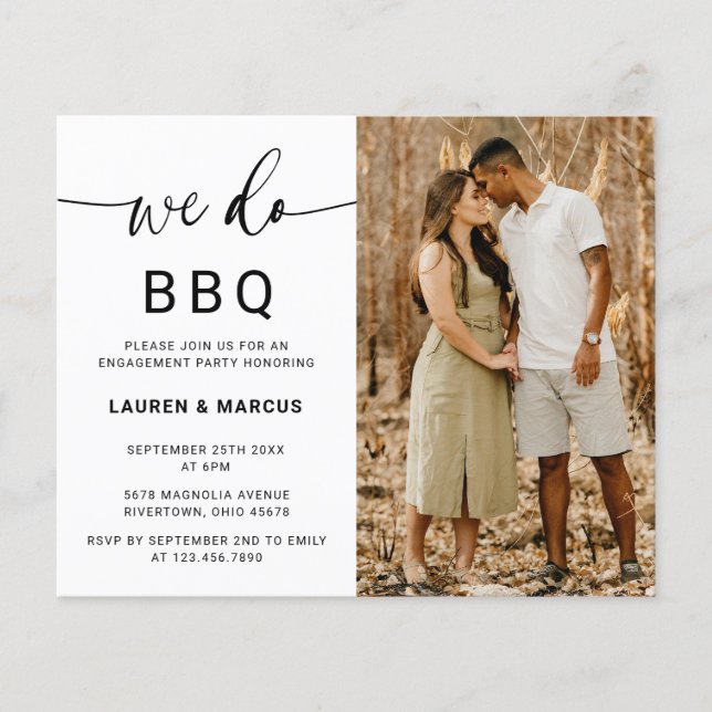 Flyer Foto Rústica De Orçamento Que Fazemos Festa de noi (Frente)