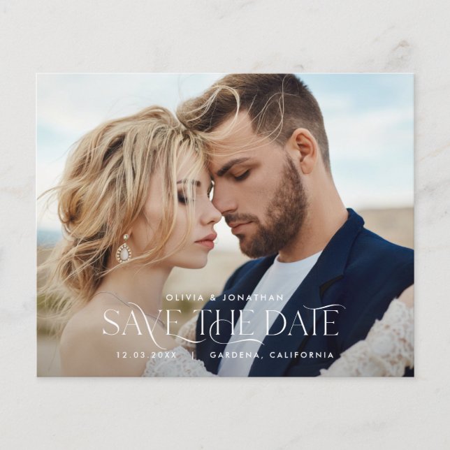 Flyer fotografia de casamento moderna do orçamento (Frente)