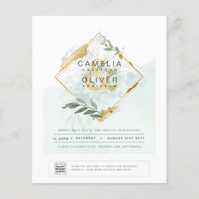 Flyer FOTOGRAFIA EM GRANDE ESCALA Convite QR CÓDIGO F (Frente)