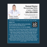 Flyer Fotografia Personalizada, Dermatologia Dermatologi<br><div class="desc">Fotografia Personalizada,  Dermatologista,  Folhetos De Publicidade Clínica Dermatológica Pela Loja De Cartão de visita.</div>