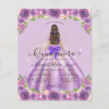 Fraca, Floral, Puro Princesa Quinceanera