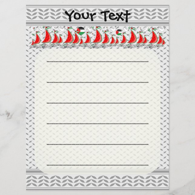 Flyer Freedom Global Sumud Flotilla Boats para Gaza (Frente)