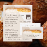 Flyer Fresh Baguette, Trendy Bakery Store<br><div class="desc">Fresh Baguette,  Trendy Bakery Store Advertising Flyers By The Business Card Store.</div>