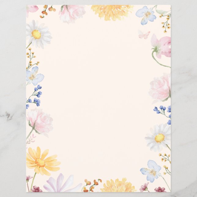 Flyer Fronteira de Flores Silvestres  (Frente)