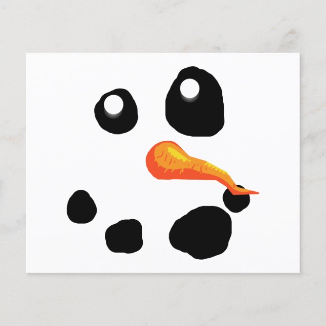 Flyer Frosty, o Snowman a sorrir (Frente)