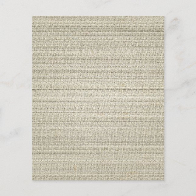 Flyer Fundo de Cotton Linen (Frente)