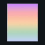 Flyer Fundo de gradação de cor do arco-íris<br><div class="desc">Cores do gradiente arco-íris.</div>