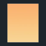 Flyer Fundo de gradiente laranja e amarelo<br><div class="desc">Um gradiente laranja e amarelo.</div>