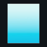 Flyer Fundo ombre azul aqua<br><div class="desc">Cores gradientes azul aqua.</div>