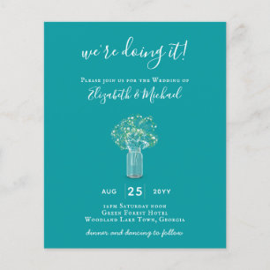 Flyer GABINETE Gypsophila Mason Jar Moderno MÍNIMO CASA