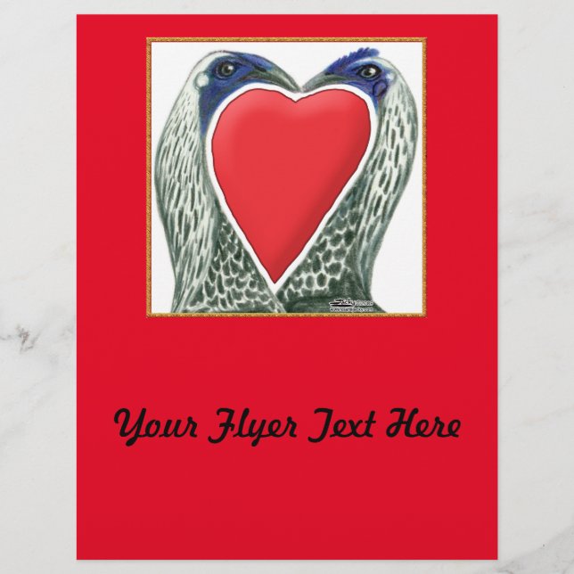 Flyer Galinhas de jogos de namorados (Frente)