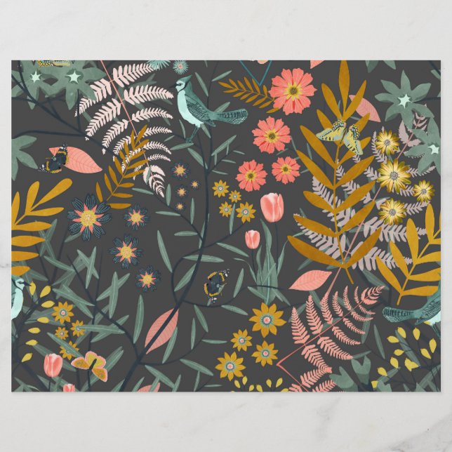 Flyer Garden of birds (Frente)