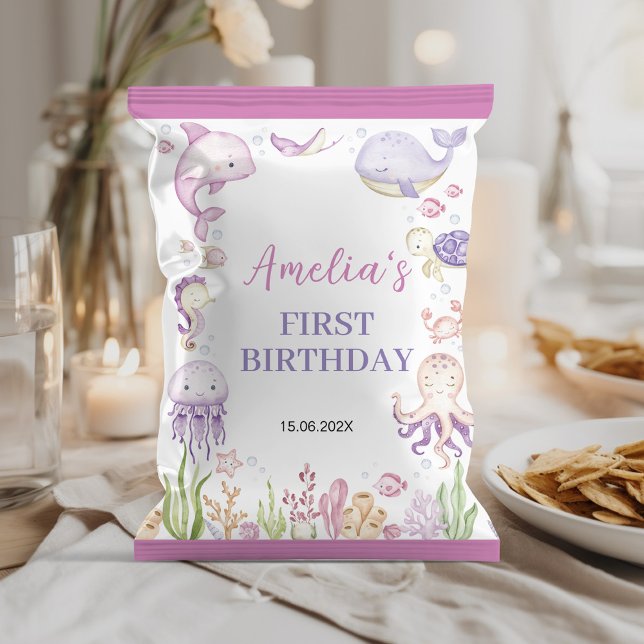 Flyer Garota do Oceano Bicicleta de Aniversário (Criador carregado)