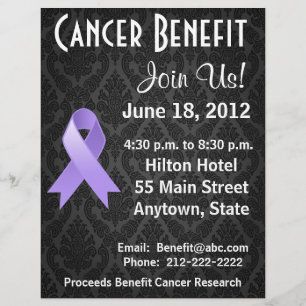 Flyer General Cancer Personalized Benefício Aviador
