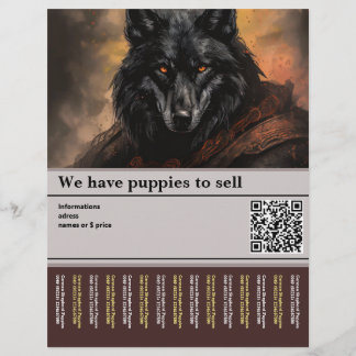 Flyer german shepherd impressionante